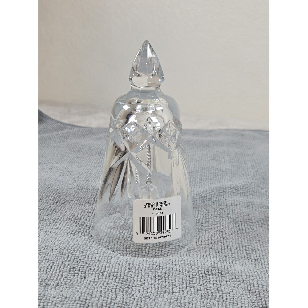 Waterford Crystal 1996 Songs Of Christmas Silent Night Bell No Box